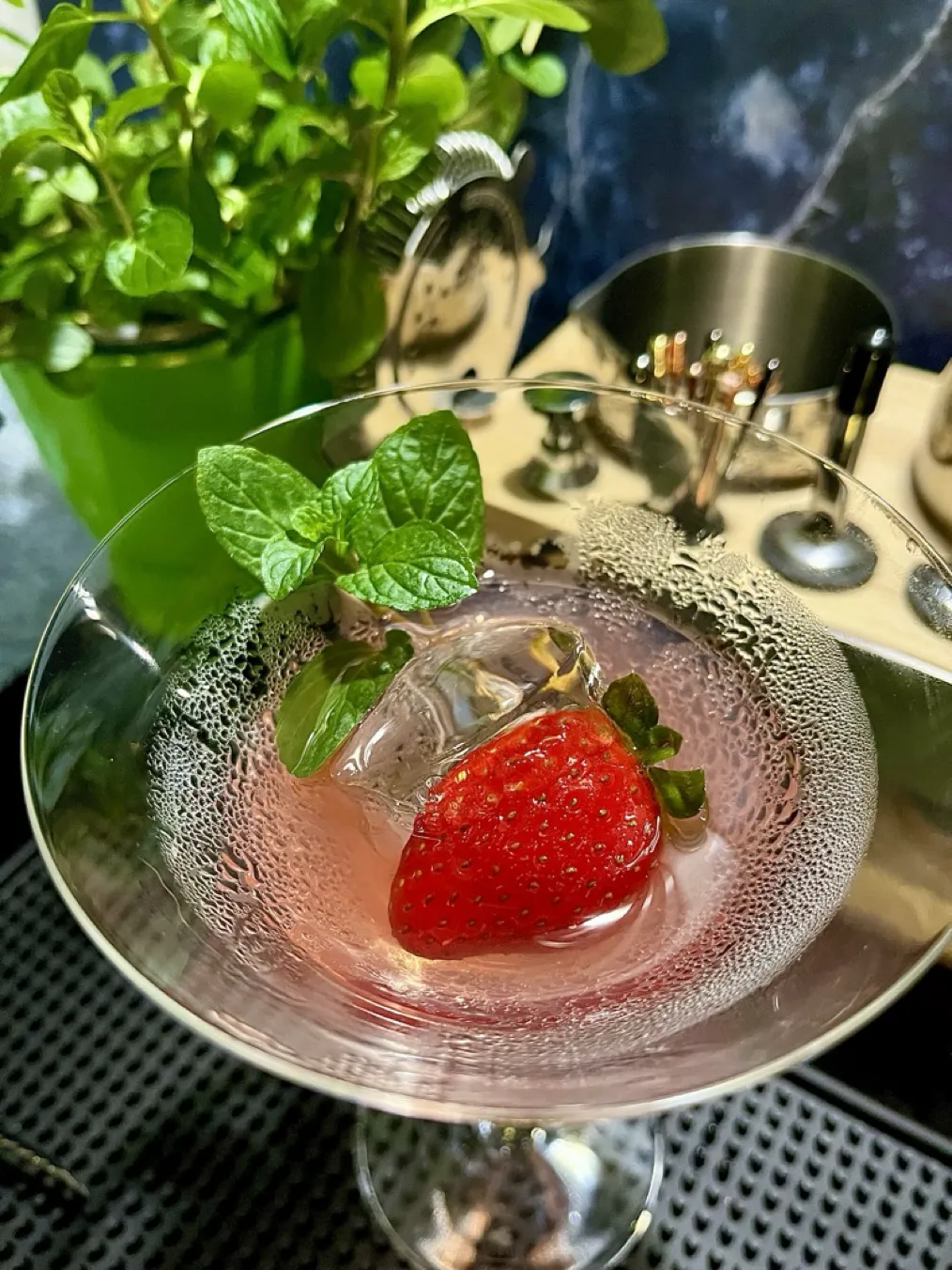 Erdbeer Martini